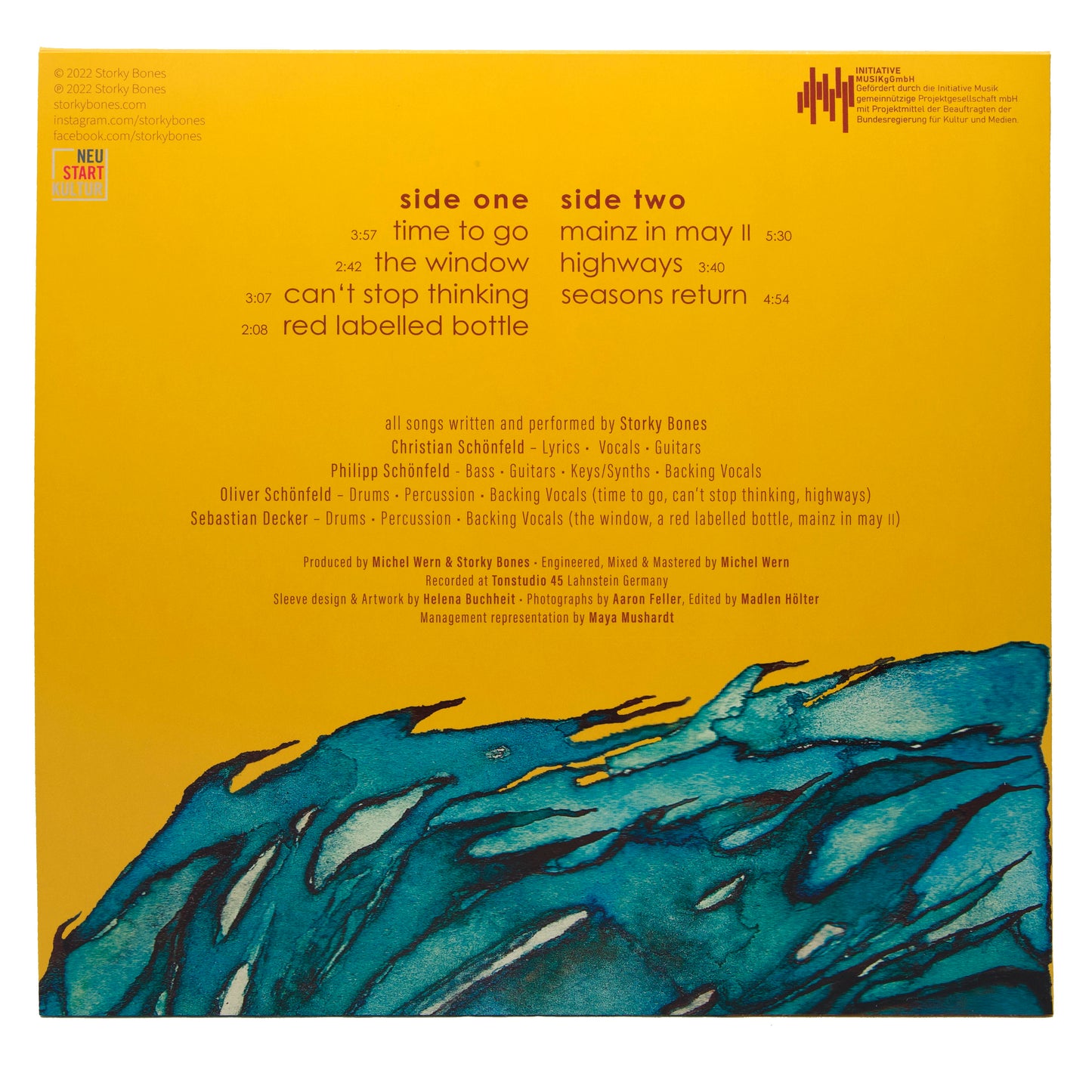 Copy of Storky Bones Album Vinyl "IV - III"