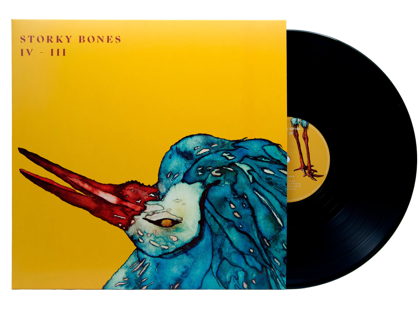 Kopie von Storky Bones Album Vinyl "IV - III"