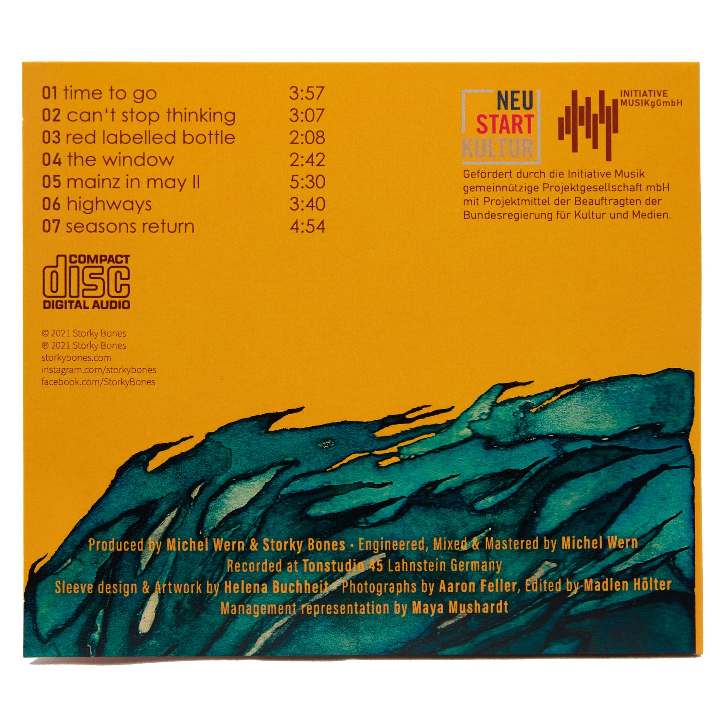 Storky Bones Album CD "IV - III"