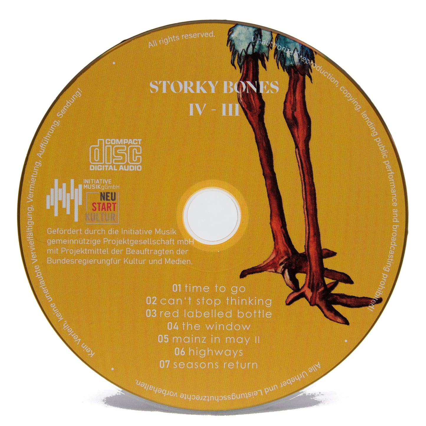Storky Bones Album-CD "IV - III"